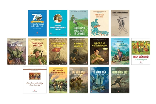 Nhà xuất bản Kim Đồng giới thiệu 17 ấn phẩm kỷ niệm Chiến thắng Điện Biên Phủ